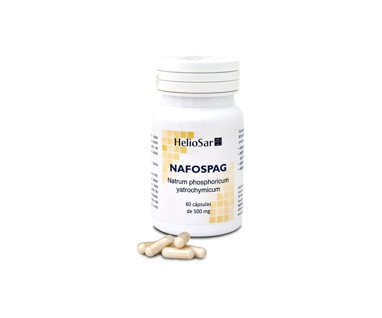 Nafospag natrum phosphoricum sales sódicas de ácido ortofosfórico 60 cápsulas de 500mg Heliosar