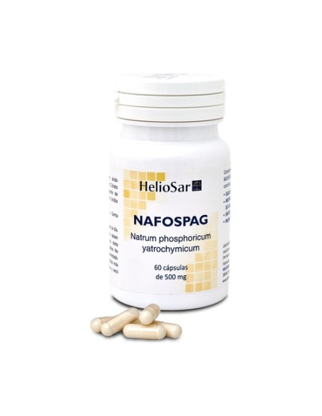 Nafospag natrum phosphoricum sales sódicas de ácido ortofosfórico 60 cápsulas de 500mg Heliosar