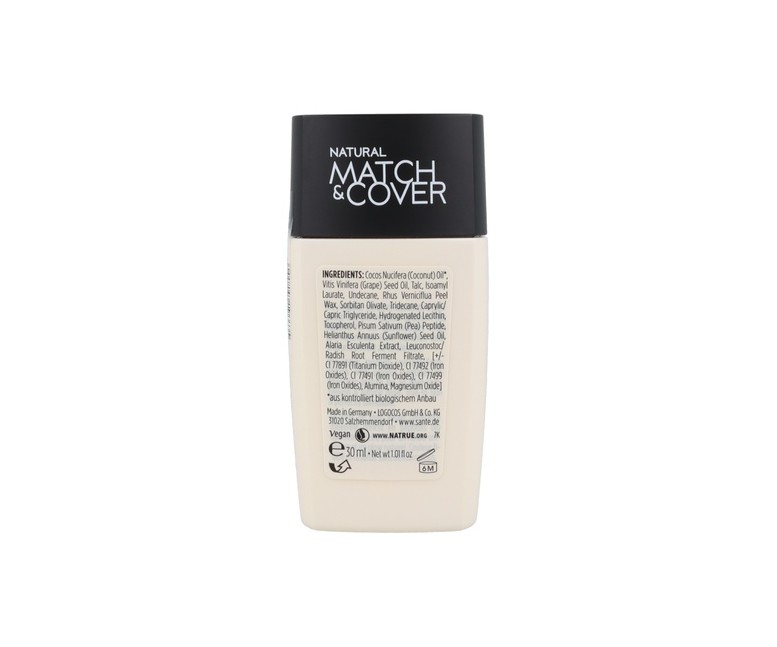 Maquillaje Fluido Mineral Mate 01 Warm Linen 30 ml Sante