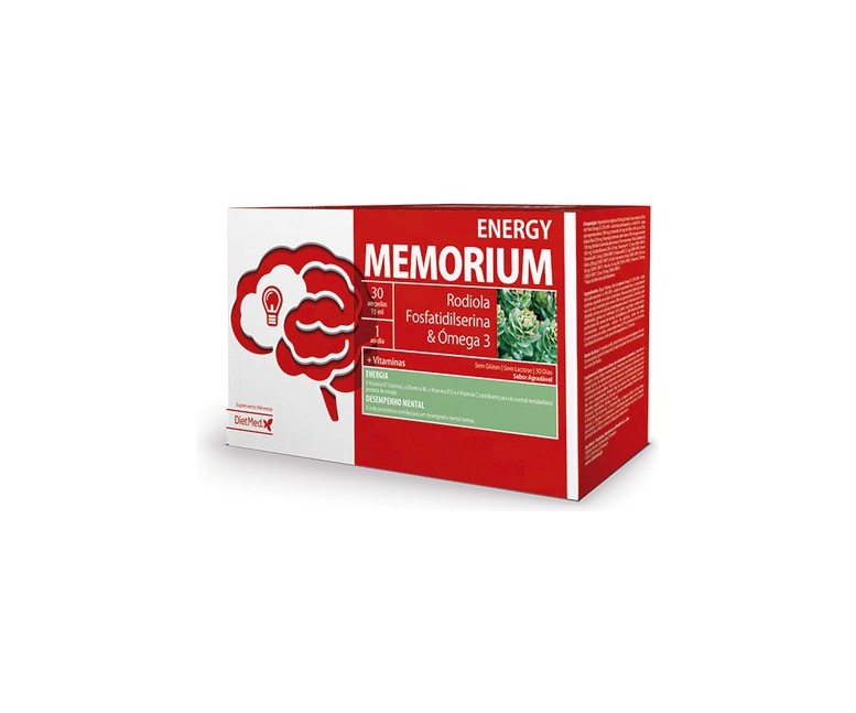 Memorium Energy 30 ampollas de 15ml Dietmed
