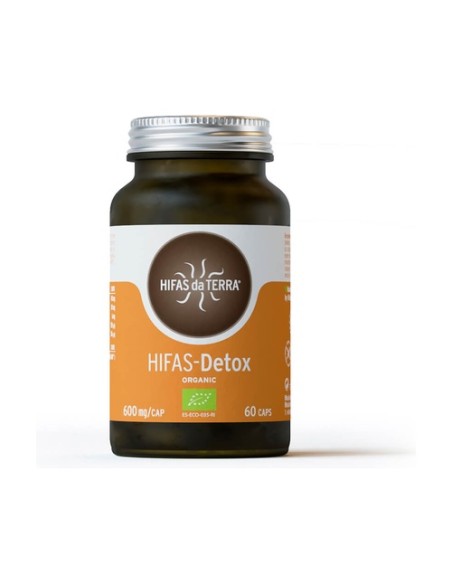 Detox 60 cápsulas vegetales Hifas da Terra