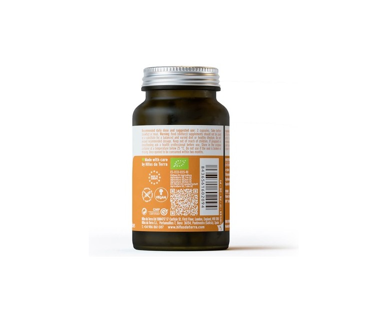 Detox 60 cápsulas vegetales Hifas da Terra