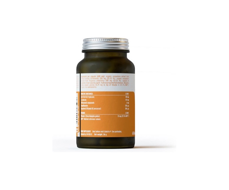 Detox 60 cápsulas vegetales Hifas da Terra