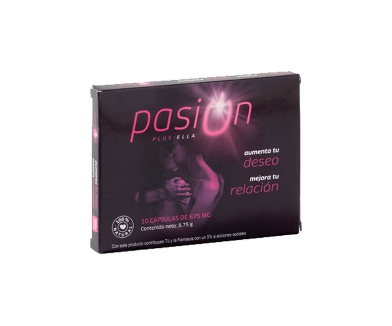 Pasión Plus Ella 10 cápsulas de 875mg Anroch Fharma