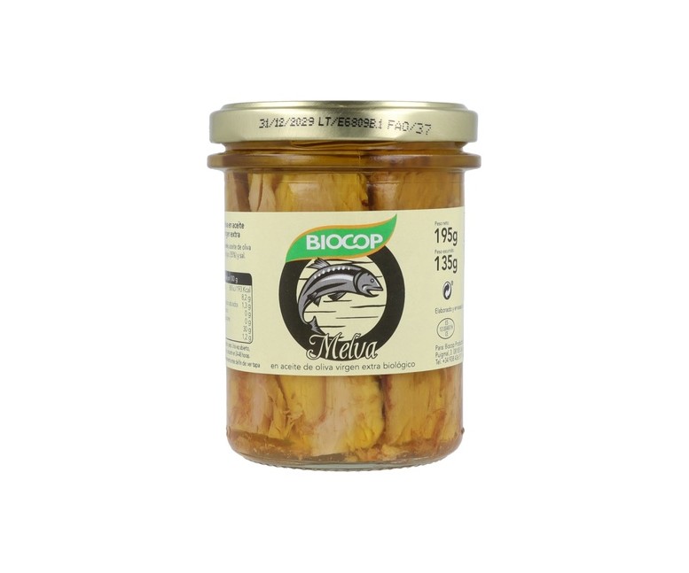 Filetes de melva Bio 195 g Biocop