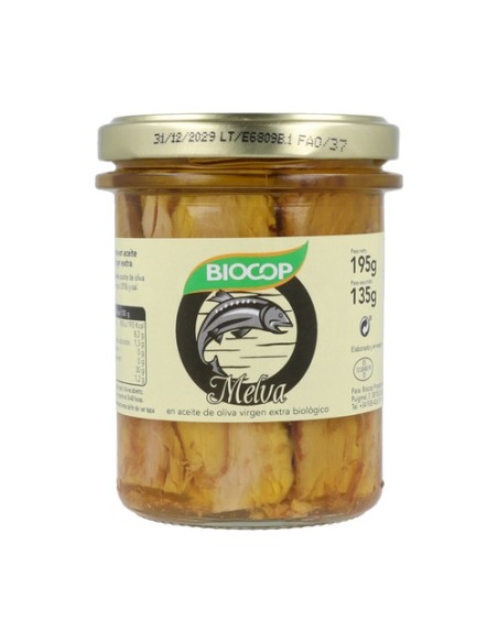 Filetes de melva Bio 195 g Biocop