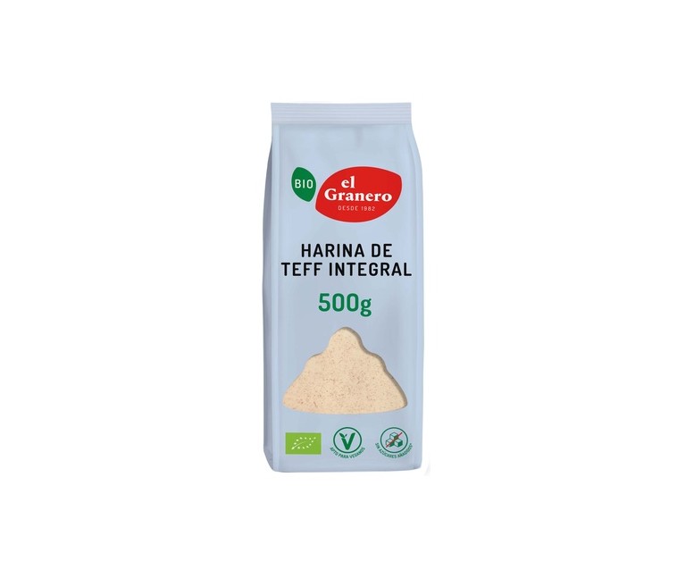 Harina Teff Bio 500 g de polvo El Granero Integral