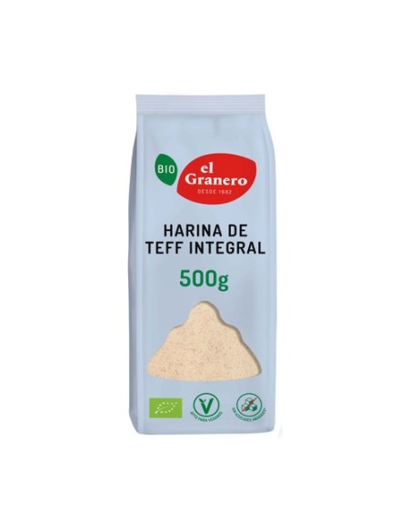 Harina Teff Bio 500 g de polvo El Granero Integral