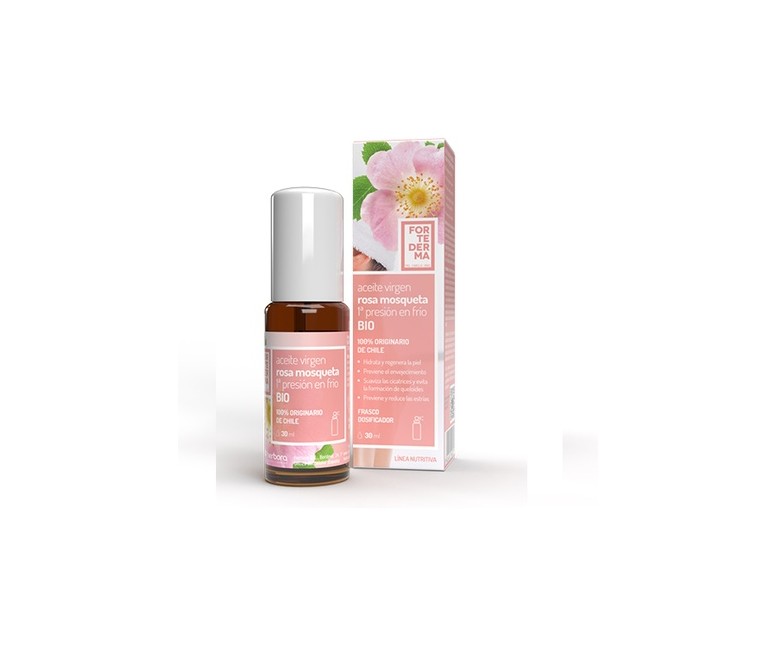 Aceite de rosa mosqueta Bio 1 presion frio 30 ml de aceite Herbora