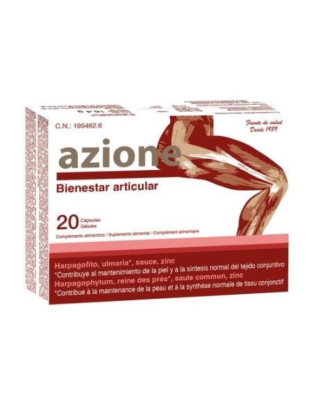 Azione (bienestar articular) 20 cápsulas Bioserum