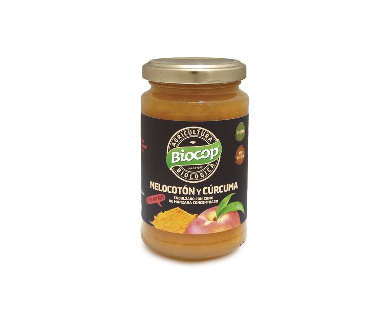 Compota de Melocotón y Cúrcuma 265 g Biocop