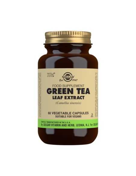 Té Verde 60 cápsulas vegetales Solgar