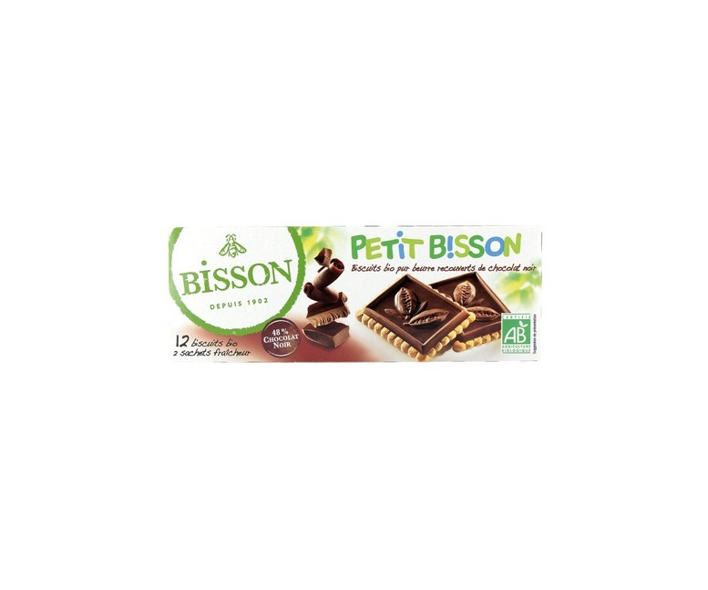 Galletas Petit Bisson de chocolate negro 150 g Bisson