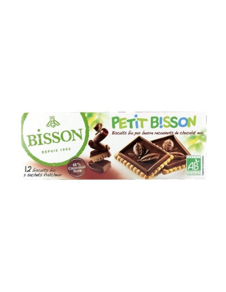 Galletas Petit Bisson de chocolate negro 150 g Bisson