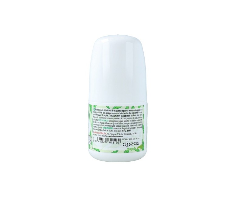 Desodorante roll-on árbol del té 50 ml Esential Aroms