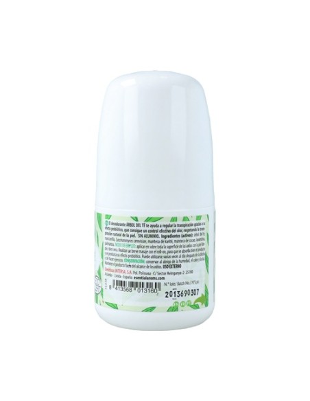 Desodorante roll-on árbol del té 50 ml Esential Aroms
