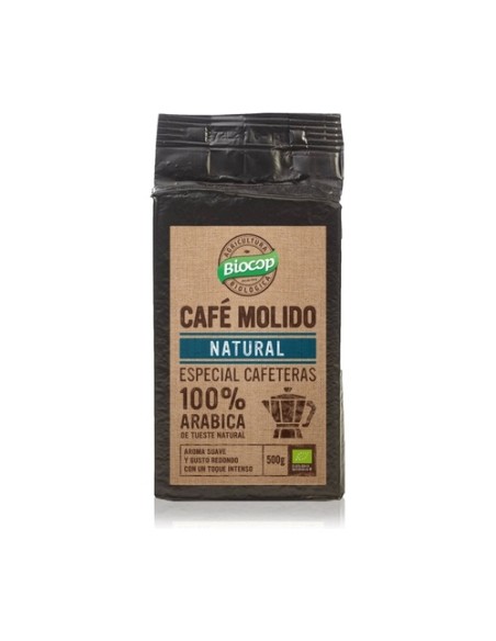Café Molido 100% Arábica 500 g Biocop
