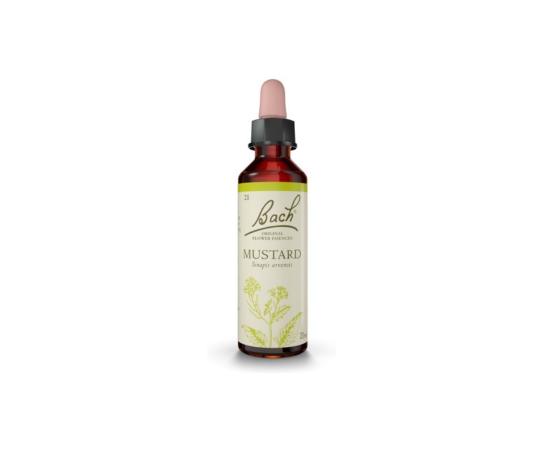 Flores de Bach Mustard 20 ml de elixir floral Bach Original