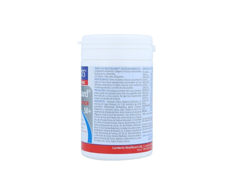 MultiGuard Osteo Advance 50+ 120 comprimidos Lamberts