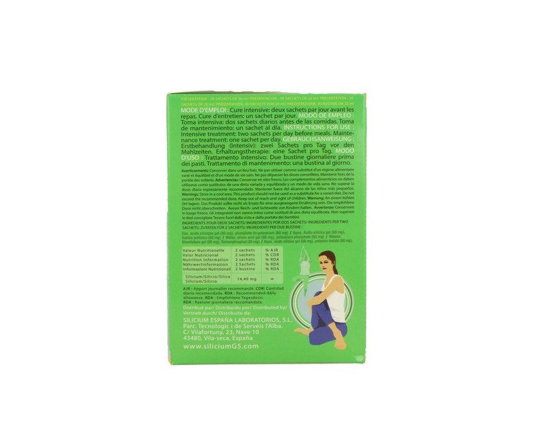 Silicium G5 30 unidades de 20ml Silicium España