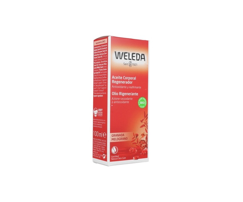 Aceite Corporal de Granada Regenerador 100 ml Weleda