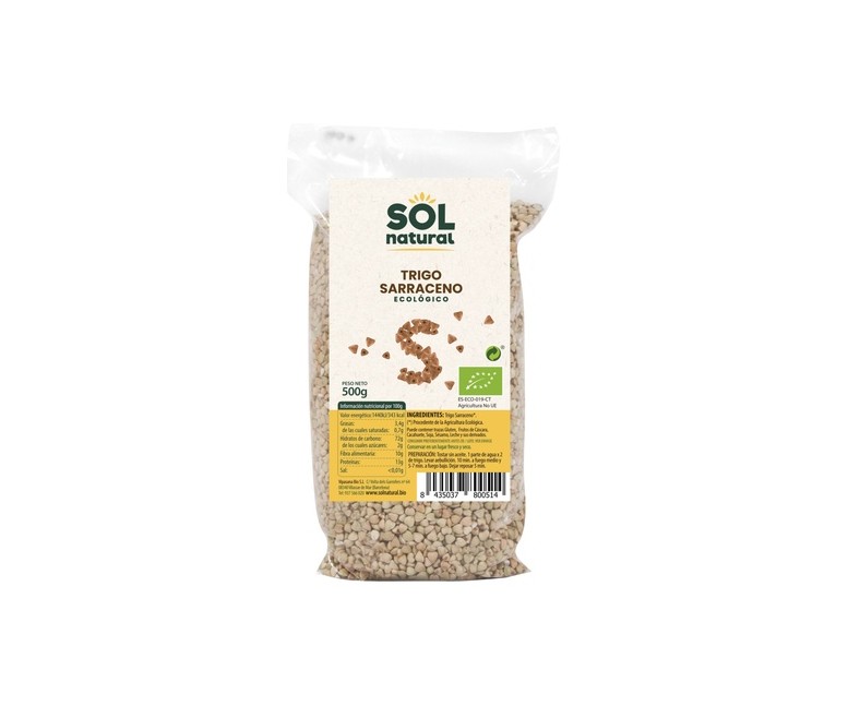 Trigo sarraceno Bio 500 g de polvo Sol Natural