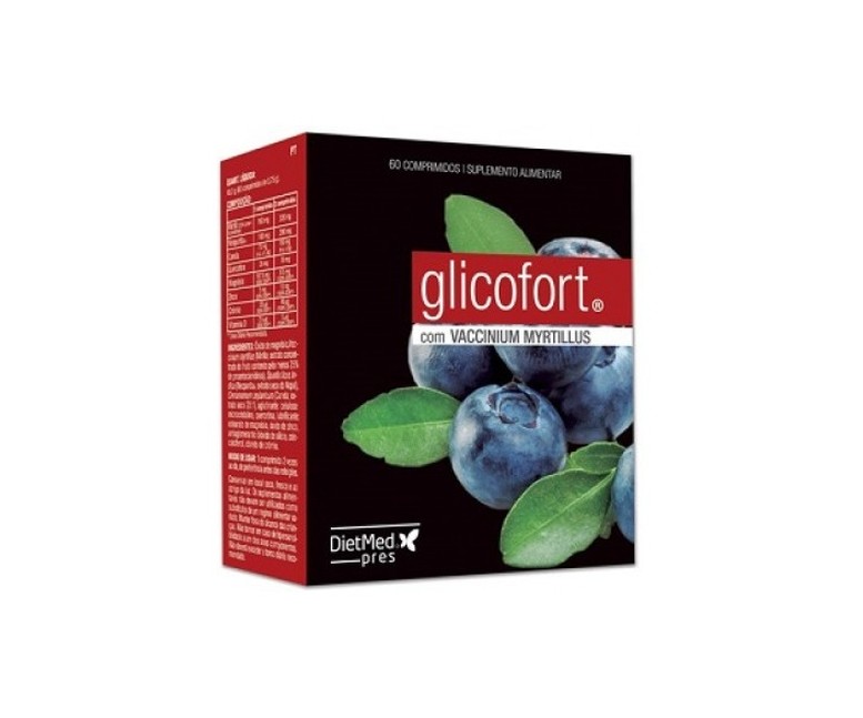 Glicofort con Vaccinum Myrtillus 60 comprimidos Dietmed