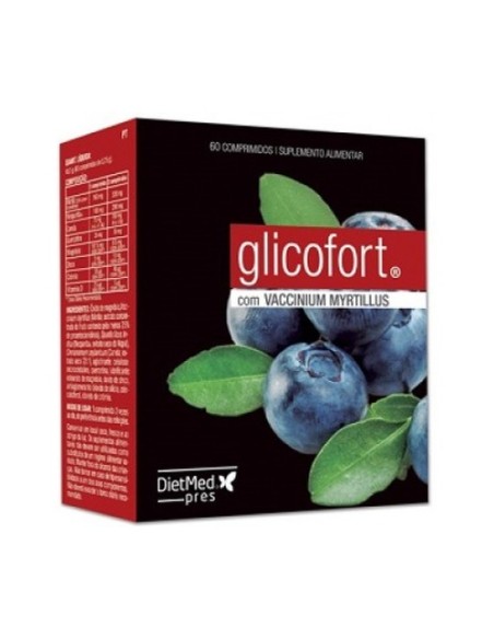Glicofort con Vaccinum Myrtillus 60 comprimidos Dietmed