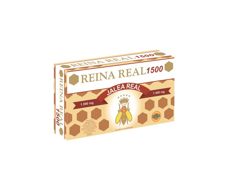 Jalea Reina Real 1500 20 ampollas de 1500mg Robis