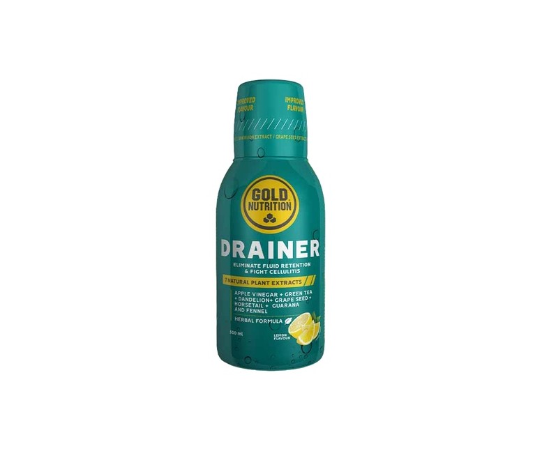 Drenante (limón) 500 ml (Limón) Gold Nutrition