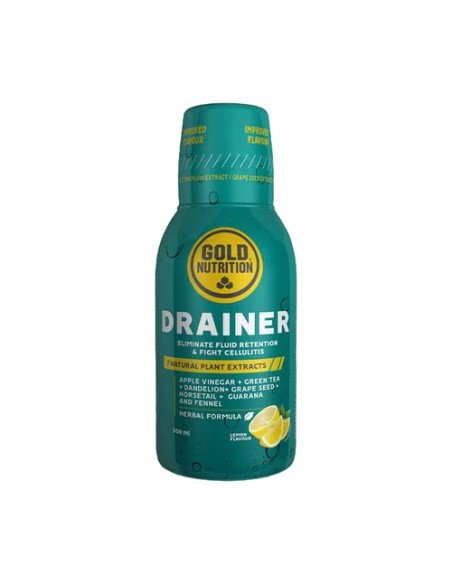 Drenante (limón) 500 ml (Limón) Gold Nutrition