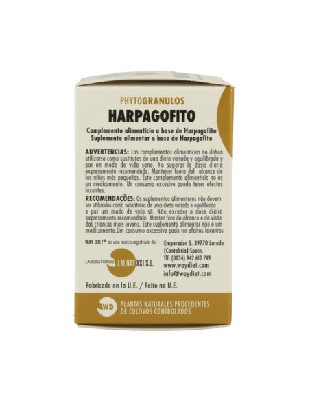 Harpagofito Phytogranulos 45 cápsulas Waydiet