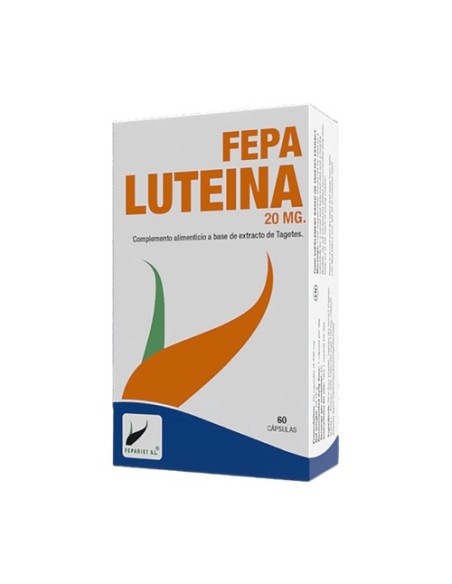 Luteína 20 mg 60 cápsulas de 496mg Fepa