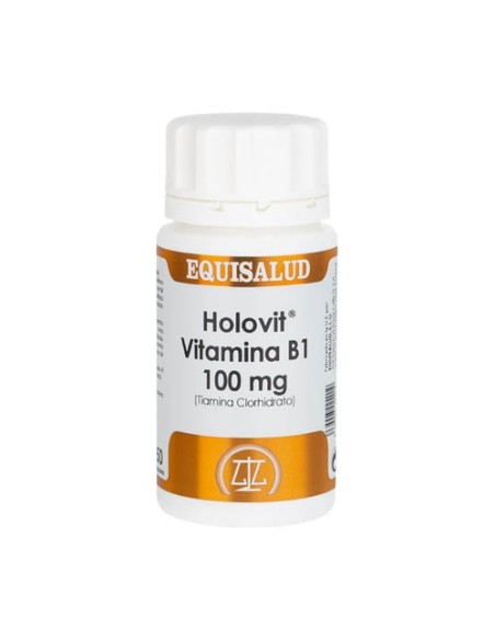 Holovit Vitamina B1 50 cápsulas de 100mg Equisalud