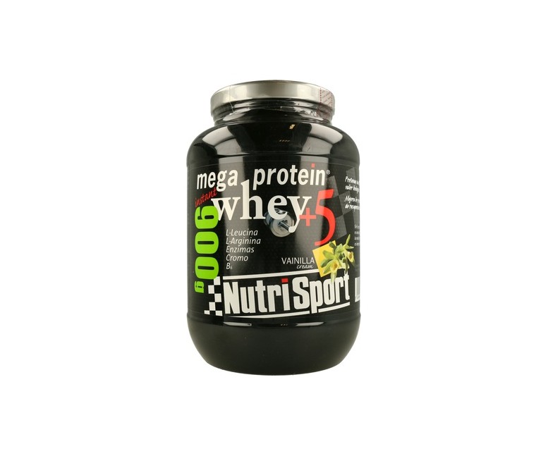Mega Protein 5 Whey Fresa 900 g Nutrisport