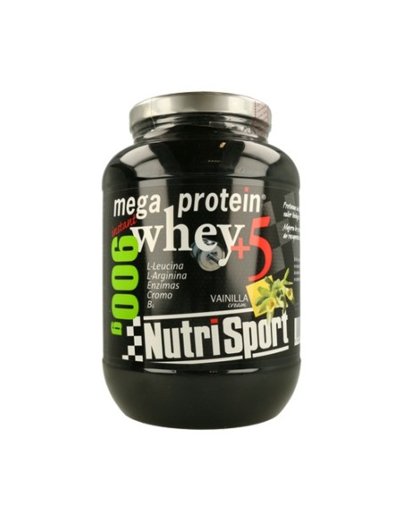 Mega Protein 5 Whey Fresa 900 g Nutrisport