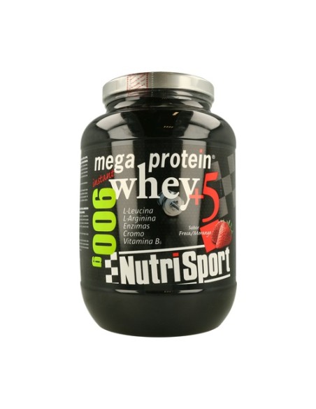 Mega Protein 5 Whey Fresa 900 g Nutrisport