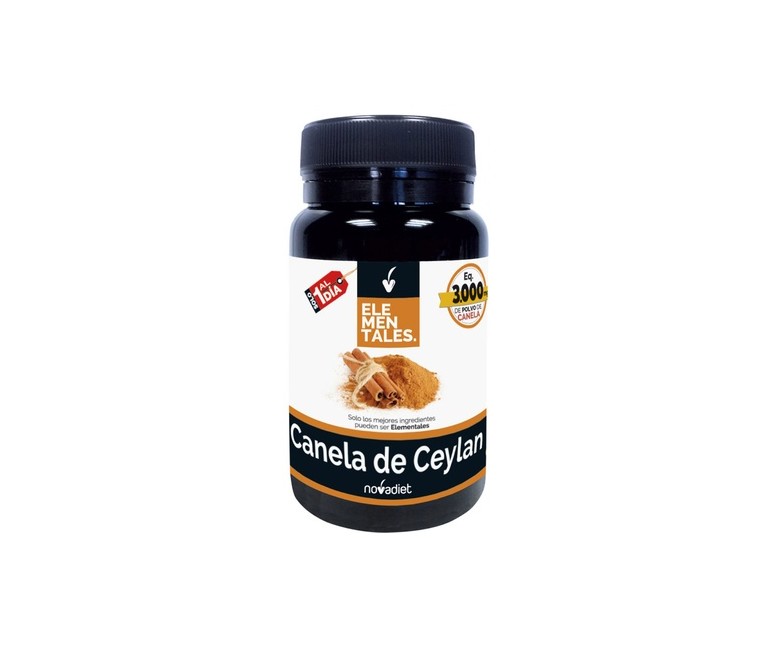 Canela de Ceylan 30 cápsulas vegetales Nova Diet