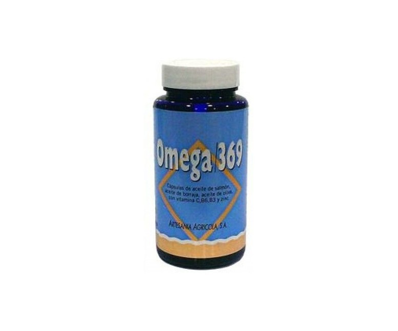 Omega 369 (salmón+borraja+olivo) 100 cápsulas Plantis