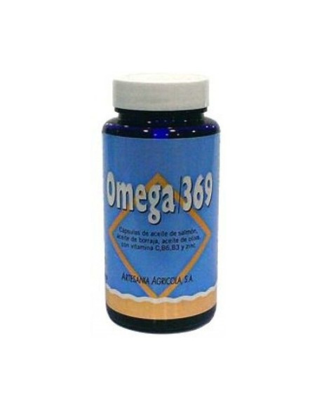 Omega 369 (salmón+borraja+olivo) 100 cápsulas Plantis
