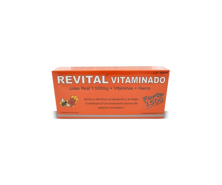 Revital Vitaminado Forte 20 ampollas Pharma Otc