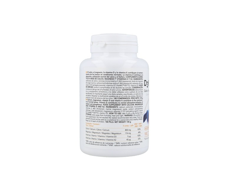 D3 K2 Oloform 180 comprimidos Intersa
