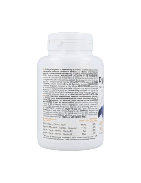 D3 K2 Oloform 180 comprimidos Intersa