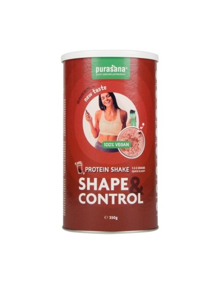 Proteína de guisante Shape & Control chocolate 350 g de polvo (Chocolate) Purasana