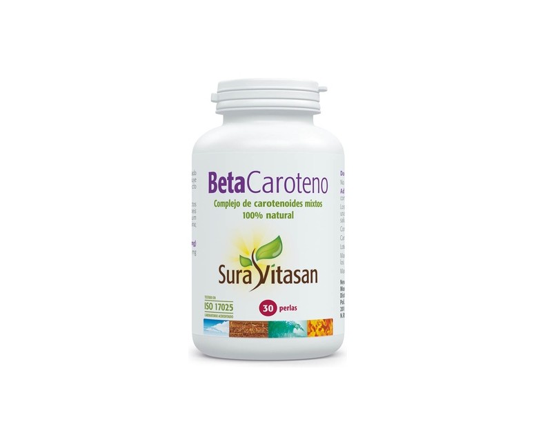 Beta Caroteno 30 perlas de 25000UI Sura Vitasan