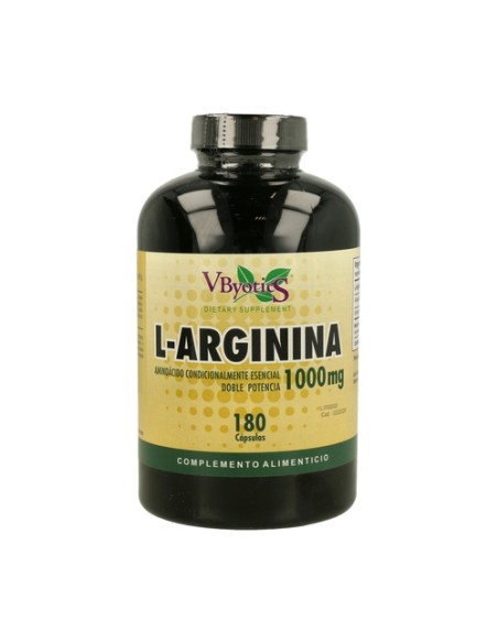 L-Arginina 180 cápsulas Vbyotics