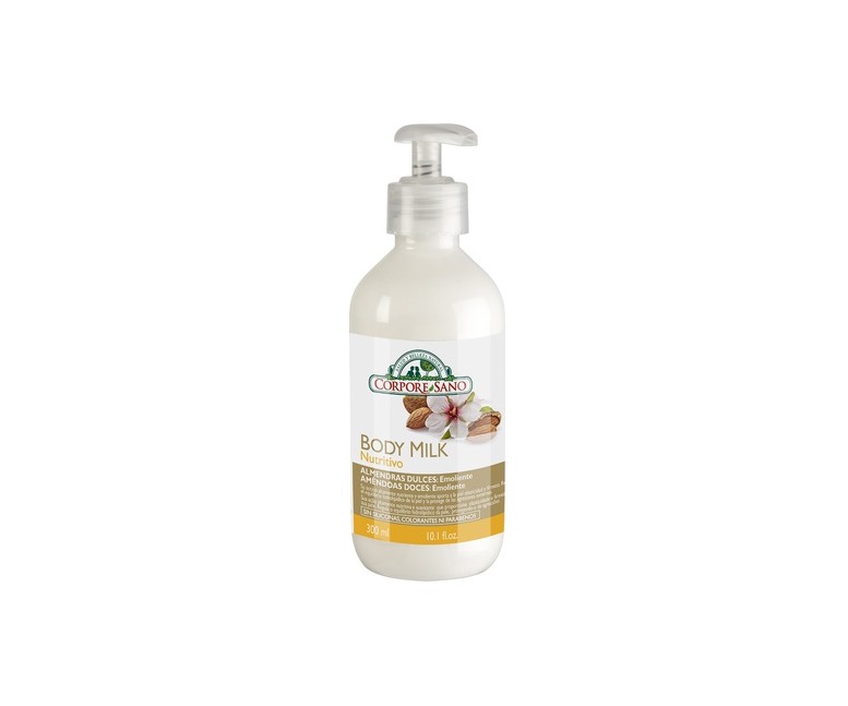 Body Milk Almendras Dulces 300 ml de gel Corpore sano