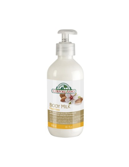 Body Milk Almendras Dulces 300 ml de gel Corpore sano