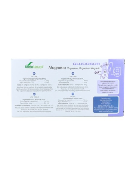 Glucosor Magnesio 28 viales Soria Natural