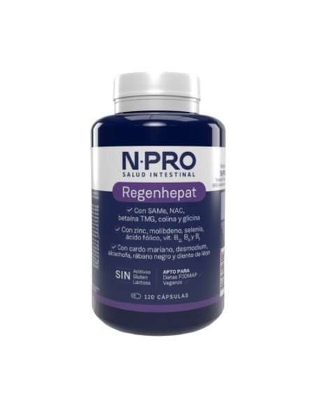 Regenhepat 120 cápsulas NPro